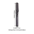thumbnail image 3 of Jiibva 2 Pcs Matte Black Fountain Pen Fine Nib Classic Design Calligraphy Pen for Journaling, Drawing, Excellent Writing Pen Gift, 3 of 7