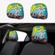 thumbnail image 1 of Glee Funda Protectora Universal para Reposacabezas de Coche, Funda Elástica para Reposacabezas de Asiento de Auto, Funda de Tela Antipolvo, Accesorios de Interior 2 Piezas, 1 of 6