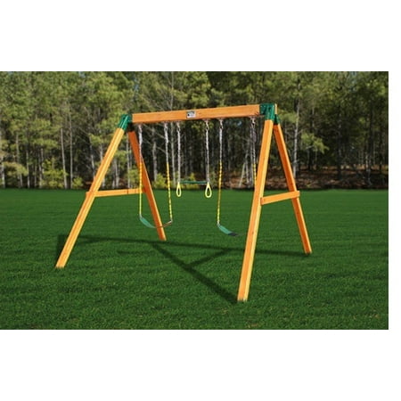 Gorilla Playsets 01 0002 Standalone A Frame Congo Swing Set W Warranty