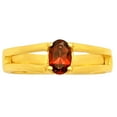 thumbnail image 4 of 18K Gold Over Brass Hessonite Garnet - Madagascar Ring s.7 Jewelry RM-1754 TGR1008_G_7, 4 of 6