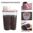 thumbnail image 7 of Pet Food Container Dog Cat Food Storage with Measuring Cup GreenJoy 2 Pack 2lb/2.5L, 7 of 7