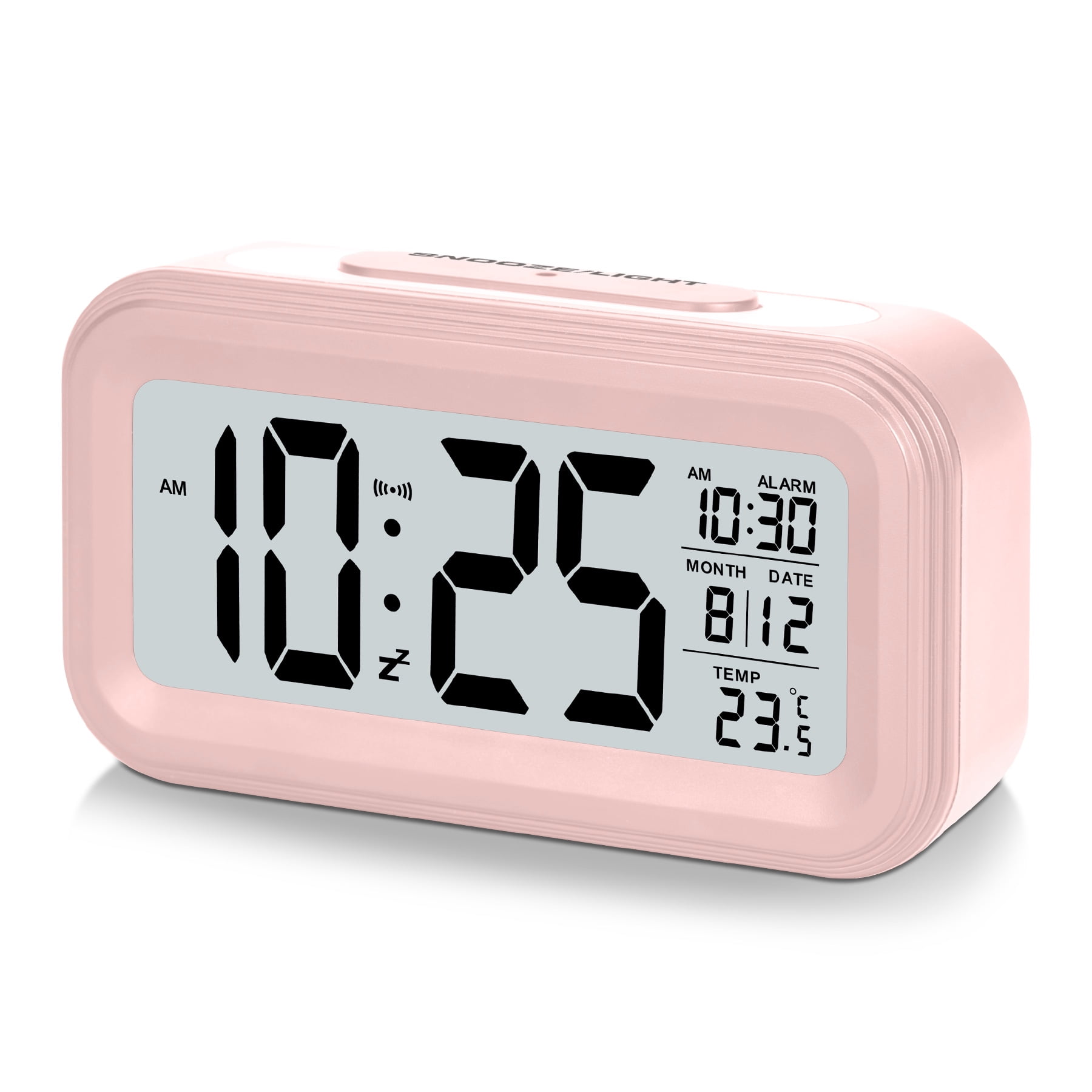 Digital Alarm Clock, Alarm Clock Large Numbers Display Battery Operated