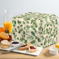 thumbnail image 4 of TSOVTHRID Eucalyptus Leaves Print Toaster Dust Cover for 2 Slice Fingerprint Protector for Bread Maker Oven Washable Kitchen Small Appliance Covers, 4 of 8