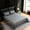 Gray-Full-The morning fog of Chicago; for souls seeking peace in the city's hum., variant on AuroraX Bed Sheets Sets of 4 Full Size Gray Bedroom Accessories,Cooling 75x54 inch Fitted Sheets,96x81 inch Flat Sheets,20"x30" 2 Pack Pillowcase for Summer