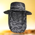 thumbnail image 4 of Sombreros de protección solar Sombrero anti-UV de poliéster Sombrero de verano unisex transpirable portátil para trabajos de césped en el jardín JShteea El nuevo, 4 of 9