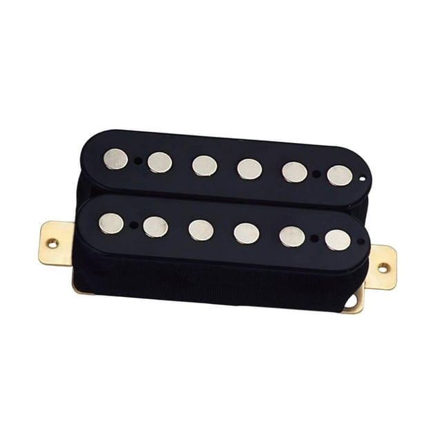 TISHITA Alloy Guitar Pickup Replacements Accessory Spare Parts Neck and Bridge Pickup Black