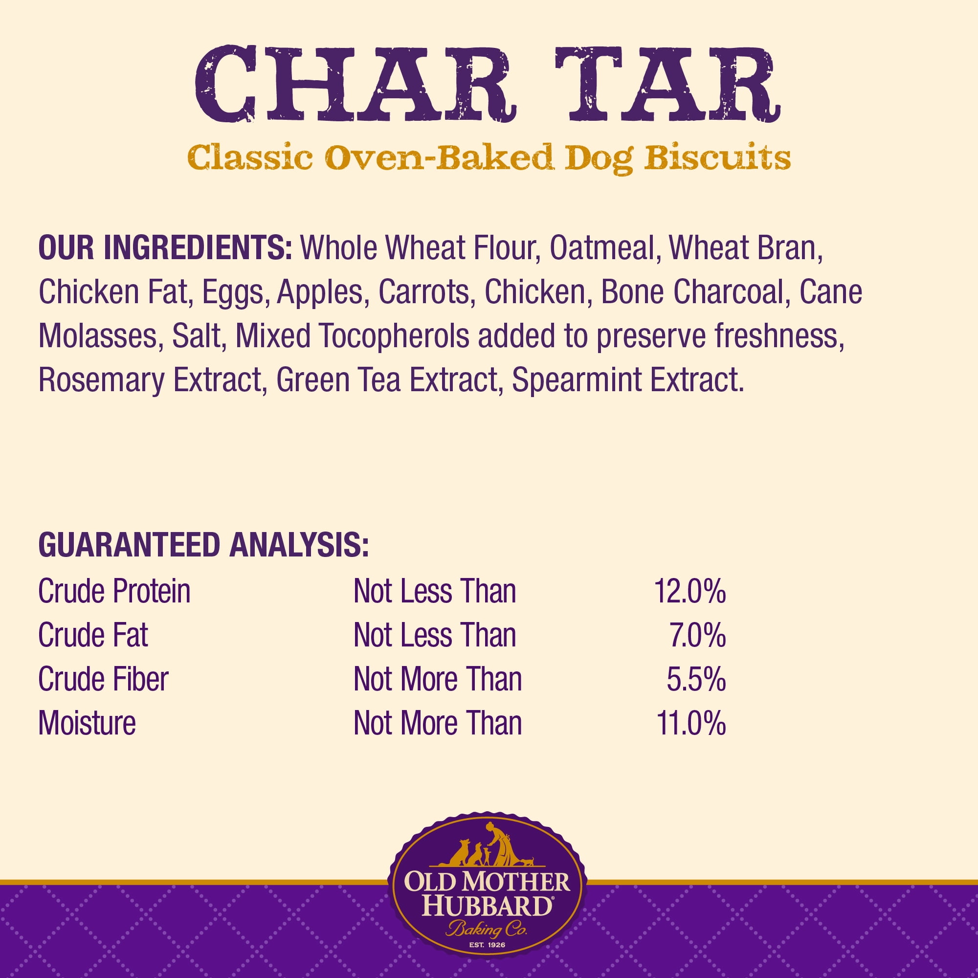 char tar dog treats