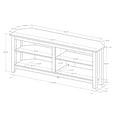 thumbnail image 3 of Woven Paths Transitional Corner TV Stand for TVs up to 65", Driftwood, 3 of 3