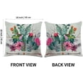 thumbnail image 6 of Throw Pillow Cover Boho Exotic Cactus Arrow Home Decor Pillowcase for Sofa 18x18 Inches, 6 of 6