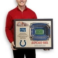 thumbnail image 4 of Indianapolis Colts 25.5" x 19.5" Lucas Oil Stadium Stadium Views Wall Art, 4 of 7
