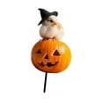 thumbnail image 2 of Estaca de jardín de Halloween, decoración exterior creativa de hierro para Halloween Polluelo, 2 of 9