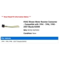 thumbnail image 2 of HVAC Blower Motor Resistor Connector - Compatible with 1994 - 1996, 1998 - 2007 Mazda B3000 1995 1999 2000 2001 2002 2003 2004 2005 2006, 2 of 2