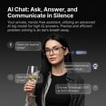 thumbnail image 2 of AI Smart Glasses, Real-Time Translation & Voice Assistant Touch Control, Photochromic Lenses Glasses All-Day Comfort for Men Women, 2 of 9