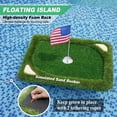 thumbnail image 4 of Campo de golf flotante SENSECLUB para piscina con tapete y pelota, 4 of 6