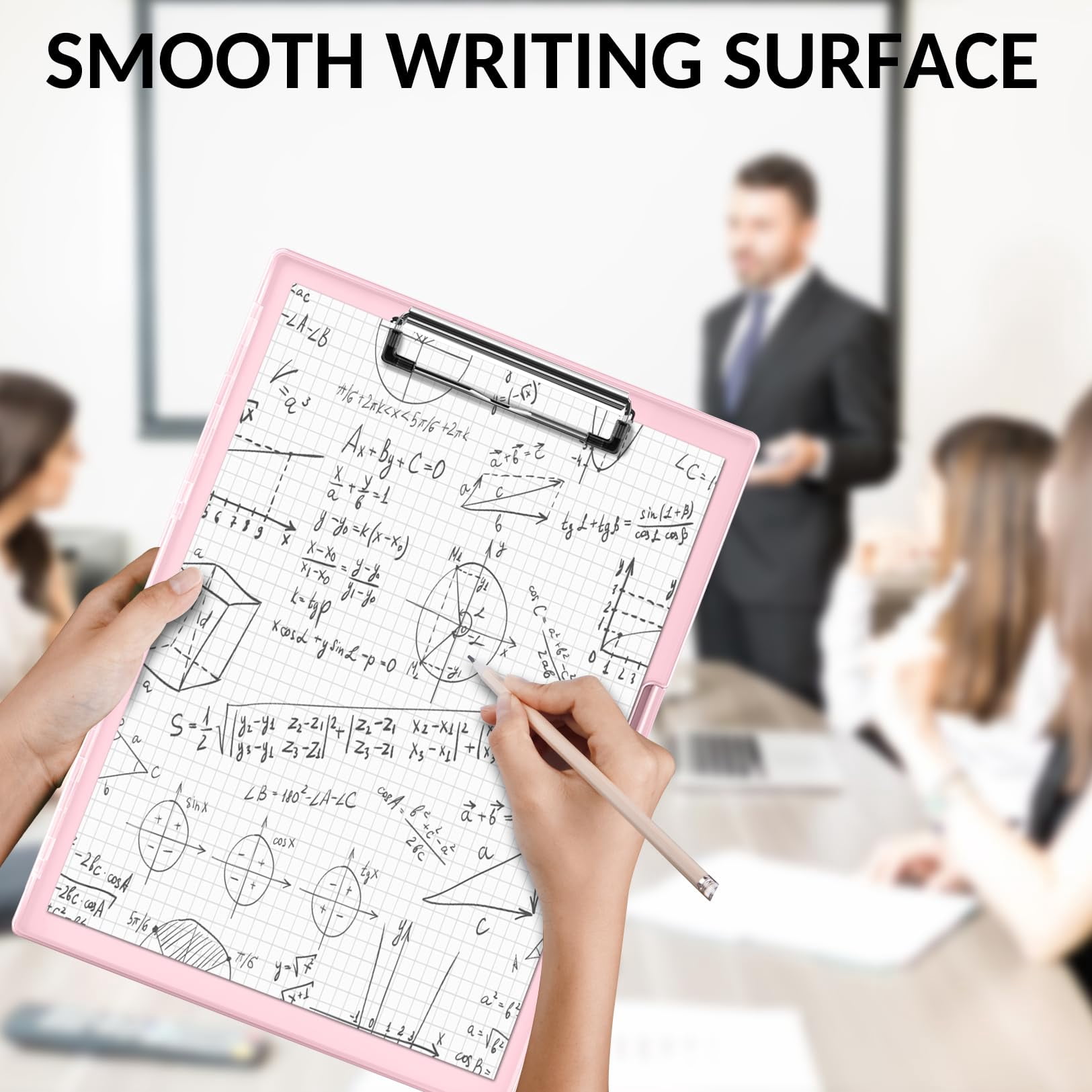 Clipboard With Storage  Heavy Duty Cleaview Clip Boards 8.5x11 Dual Dry Erase Plastic High Capacity Clipboards Folder For Teacher Nurse School & Office Supplies
