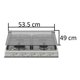 thumbnail image 2 of Vidrio Capelo Original Estufa Mabe 295D3449G001, 2 of 3