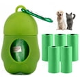 thumbnail image 1 of Distributeur de Sacs à Déchets pour Animaux Mini Distributeur de Sacs à Crottes de Chien avec 5 Rouleaux de Sacs à Déchets, 1 of 10