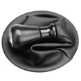 thumbnail image 4 of 5 Speed Chrome Gear Shift Knob w/PU Leather Gaiter Boot Dust Cover For Citroen Berlingo III MK3 For Peugeot Partner 2008-on, 4 of 6
