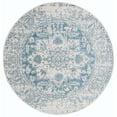 thumbnail image 3 of SAFAVIEH Madison Katina Traditional Area Rug, Teal/Ivory, 4' x 4' Round - Traditional Design, Teal & Ivory, Non-Shedding & Easy Cleaning, Ideal for Living Room, Bedroom, Dining Space, 3 of 11