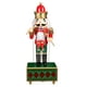 thumbnail image 1 of Figura clásica de cascanueces, caja de música navideña, decoración, caja de música con forma de cascanueces, decoración, caja de música, decoración, forma de cascanueces, 1 of 6