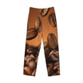 thumbnail image 2 of Haiem Coffee Beans Men's Pajama Pants Ultra Lightweight Pjs Bottoms Sleepwear Bottom Pants With Pocket Drawstring-X-Large, 2 of 7