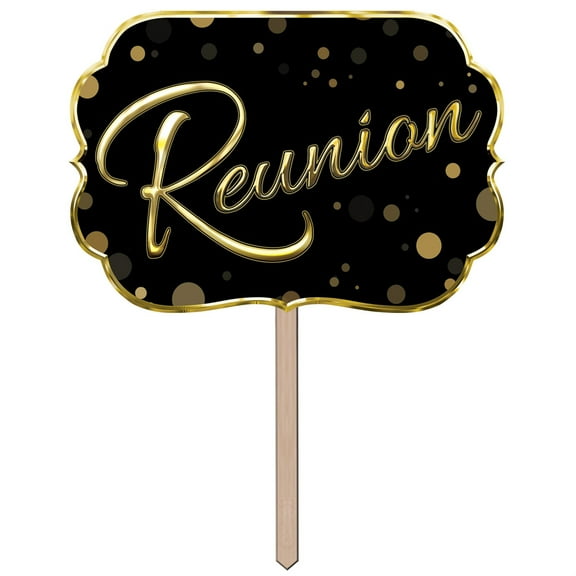Beistle 53750 Reunion Yard Sign, 1 Pc