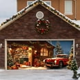 thumbnail image 4 of Garage Banner Holiday Decorations Festive Decoration Polyester Material Weather Resistant Easy Installation Eye Catching Design for Seasonal Celebrations Family Gatherings Outdoor Indoor, 4 of 5