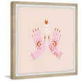 thumbnail image 2 of Marmont Hill Lovers Hand Framed Painting Print, 2 of 6