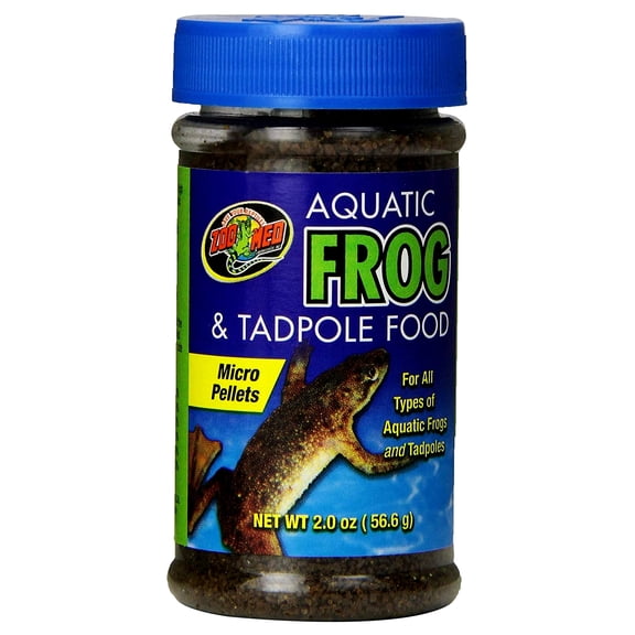 Zoo Med Aquatic Frog & tadpole Micro Pellet Food, 2 Oz