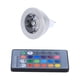 thumbnail image 5 of Foco mágico RGB BuyWeek MR16 3W RGB LED con control remoto, 5 of 12