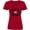 Red, variant on Inktastic Shih Tzu Mama with Flowers and Arrow Women's V-Neck T-Shirt