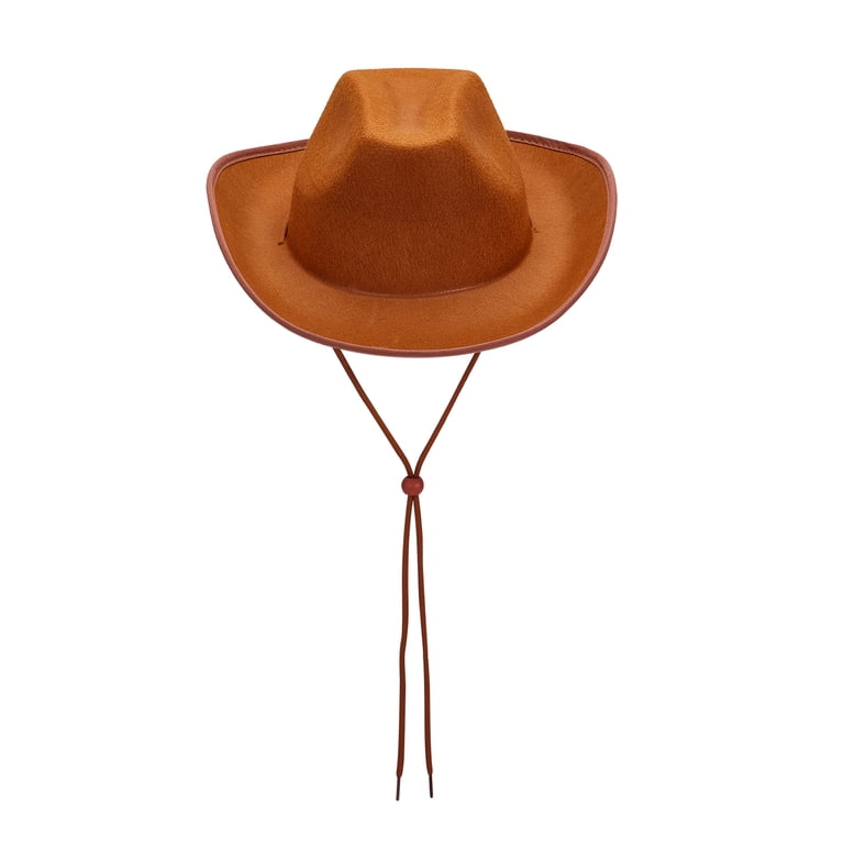 Cowboy Hat for Women Men Wide Brim Hats Felt Western Cowgirl Hats for  Cosplay Fancy Dress Dress-up Party - Walmart.com