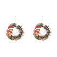 thumbnail image 2 of Injueey Guirnalda de Navidad artificial colgante simulación temática guirnalda de Navidad decoración reutilizable ornamento fotografía tipo tipo 6 2Conjunto, 2 of 6
