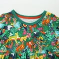thumbnail image 5 of Emy Dola Little Girls 100% Cotton Short Sleeve Dress 2-8 Years Tollder Casual Summer Cartoon Dresses, 5 of 8
