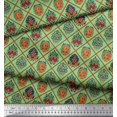 thumbnail image 2 of Soimoi Poly Georgette Fabric Geometric & Art African Print Sewing Fabric Yard 52 Inch Wide, 2 of 3