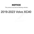 thumbnail image 2 of CMX Rear Ceramic Disc Brake Pads CMX-D2136 for Car 2019-2023 Volvo XC40, 2 of 9