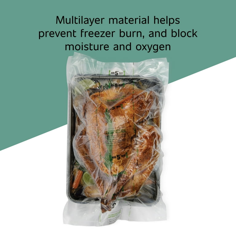 O2frepak 2Pack 11x50 Vacuum Sealers Bag Seal a Meal Bag Food Saver Rolls  11inch