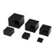 thumbnail image 1 of 6 piezas de elevadores de buffet con base hueca, soportes apilables, organizadores, estantes para Negro, 1 of 9