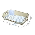 thumbnail image 3 of YOPTOP Dish Drying Rack With Drainboard Dish Drainers For Kitchen Counter With Sink Spout Dish Strainers With Utensil Holder,gray, 3 of 7