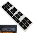 thumbnail image 3 of for BMW X3 E83 03-10 CLIMATE CONTROL BUTTON KNOB OVERLAY STICKERS REPAIR SET, 3 of 7