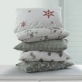 thumbnail image 5 of Portuguese Printed Cotton Flannel Extra Deep Pocket Sheet Set Queen - Harmony Multi, 5 of 5