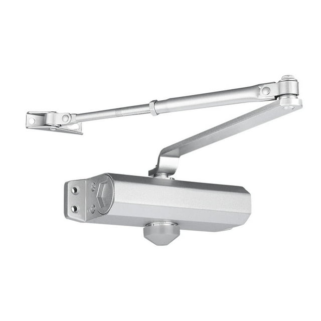 automático, ajustable, resorte de alta dureza, aluminio fundido, resistente, fácil instalación para interior y exterior 175 cm x 4 cm x 62 cm
