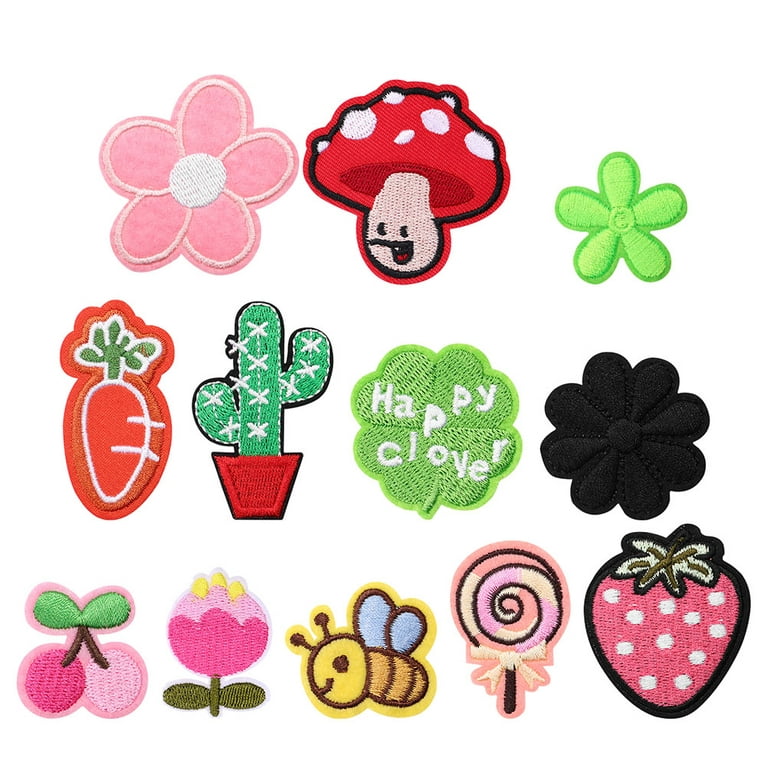 NUOLUX Patches Applique Iron Clothes Embroidered Sew Patch