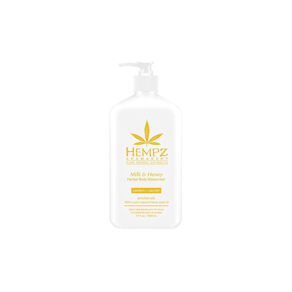 Hempz Milk & Honey Herbal Body Moisturizer 17 oz.