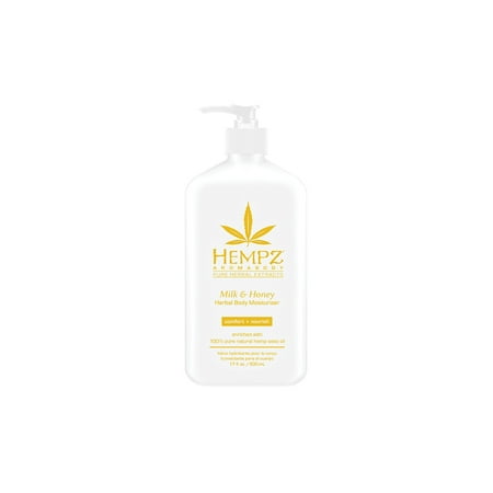 Hempz Milk & Honey Herbal Body Moisturizer 17 oz.