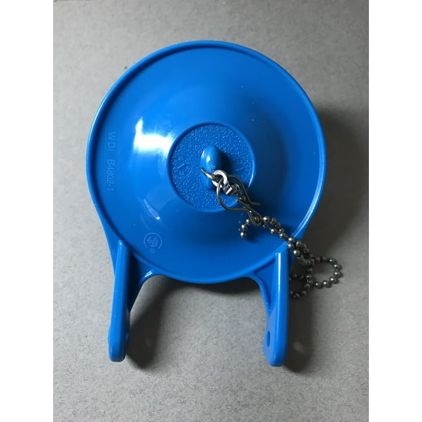 Gerber Flapper, 3 inch Blue Silicone Flapper by NuFlush