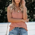 thumbnail image 4 of HAPIMO Women's Summer Tank Tops Solid Color Print Tops Ice Silk Knitting Camisole Sleeveless Shirts for Girls Casual Loose Fit Camis Vest V-Neck Blouse Sales Pink XXL, 4 of 9