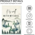 thumbnail image 3 of It Is Well With My Soul Garden Flag, Funny God Inspired Yard Flag for Outside, Bible Hymn Verse Flag, Religious Garden Gifts, Christian Yard Sign Home Décor, 3 of 6