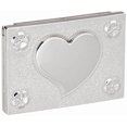 thumbnail image 1 of FASHIONCRAFT Collection Reflets Élégants Design Cœur Miroir Compact, 1, 1 of 3