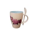 thumbnail image 1 of Chrysanthemum Flower Cup and Spoon Set, 1 of 1